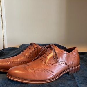 Cole Haan Modern Classics Wingtip Loafer size 11.5 in British Tan